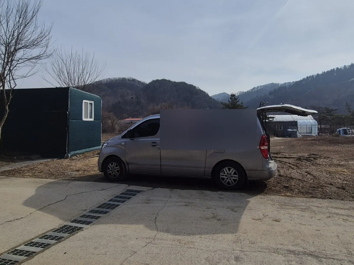 누수탐지 출동 작업 차량